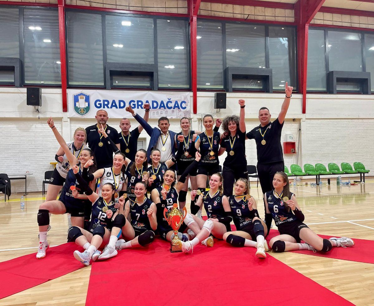 Gacko slavi šampionke BiH: Titula odbojkašica ostaje u rukama ŽOK Gacko (foto)