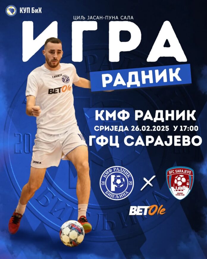 BIJELJINA: „Radnik Betole“ te zove – podržimo ih u borbi za polufinale Kupa BiH!