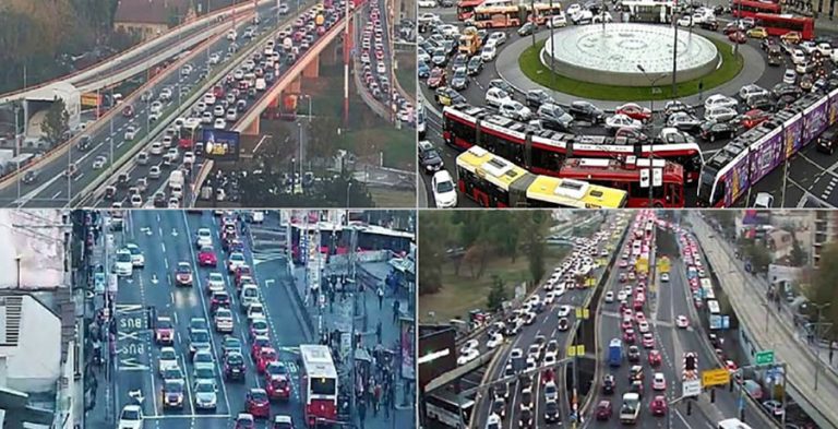 KOLAPS ZBOG LIGE ŠAMPIONA Autokomanda i sve okolne saobraćajnice su već u BLOKADI