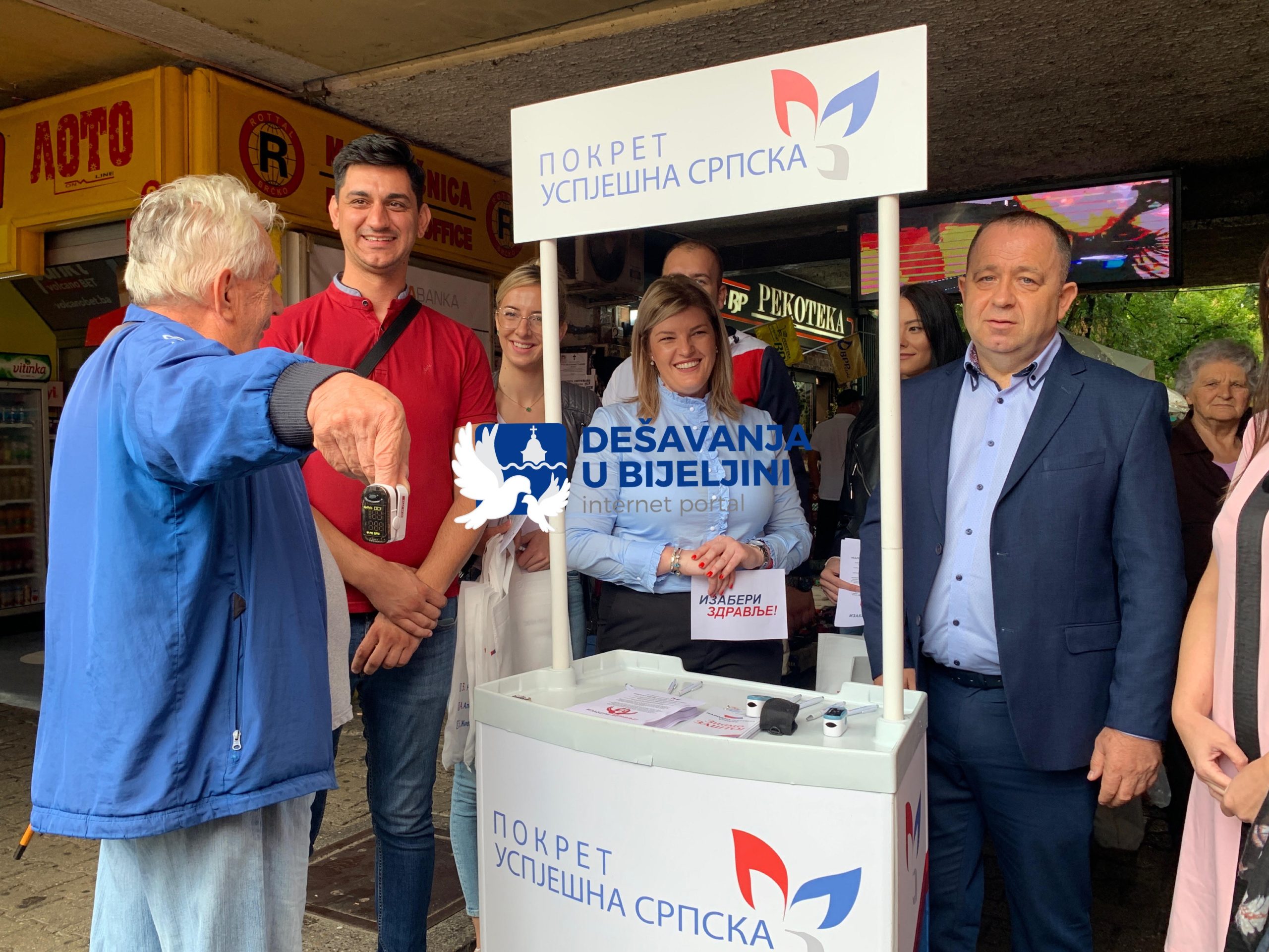 BIJELJINA: Kandidati PUS Obilježili Nedjelju Borbe Protiv Tuberkuloze I ...