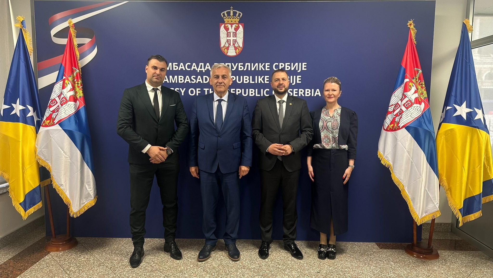 LOPARE: Nešković i Nikolić sa ambasadorom Srbije u BiH - fokus na unapređenje zdravstvene zaštite 3 zelimir lopare ambasada srbije