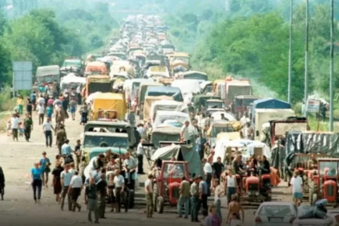 srbi zapadna slavonija bljesak protjerivanje napad