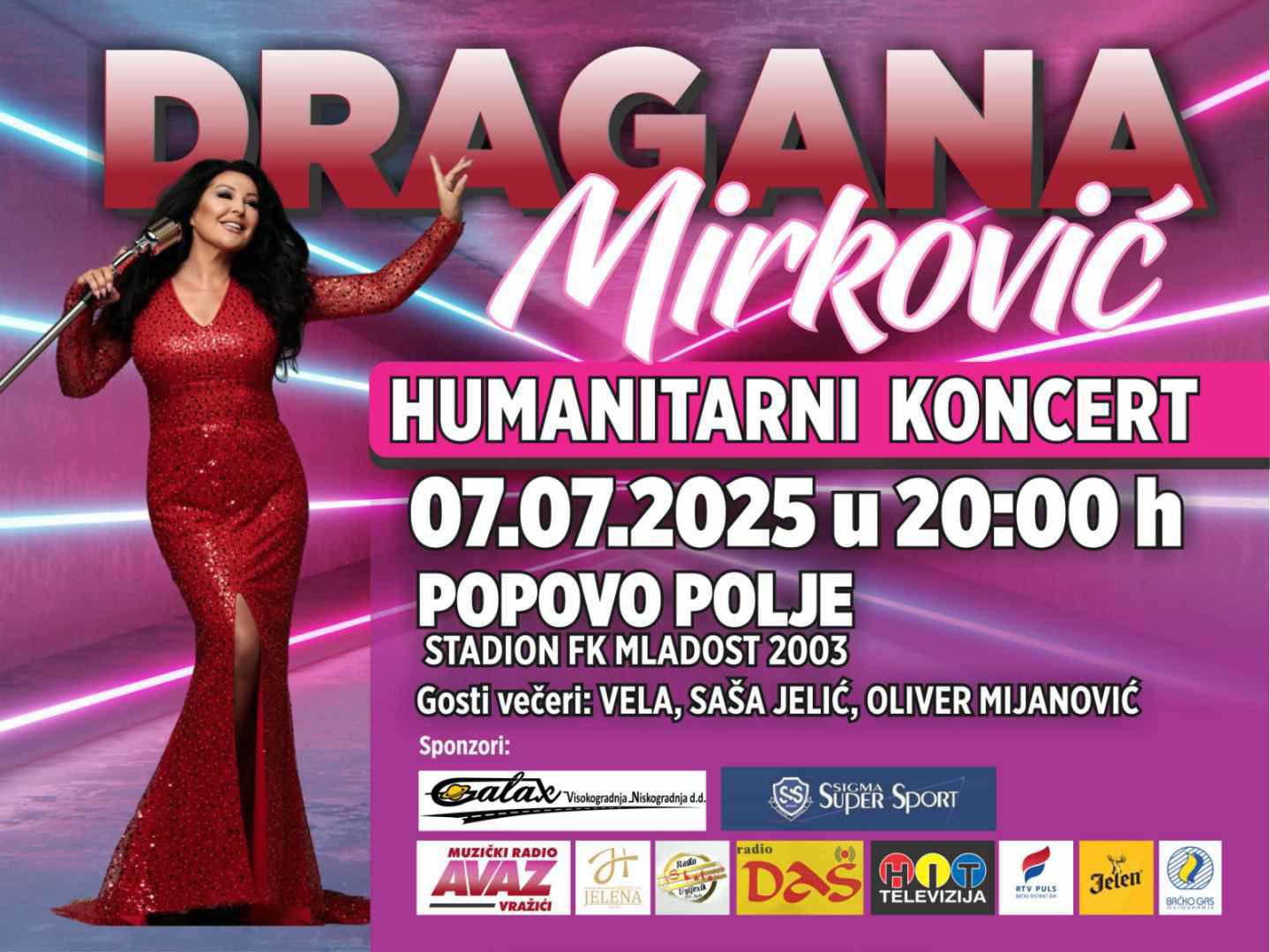 Humanitarni koncert Dragane Mirković u Popovom Polju kod Brčkog 3 3 7