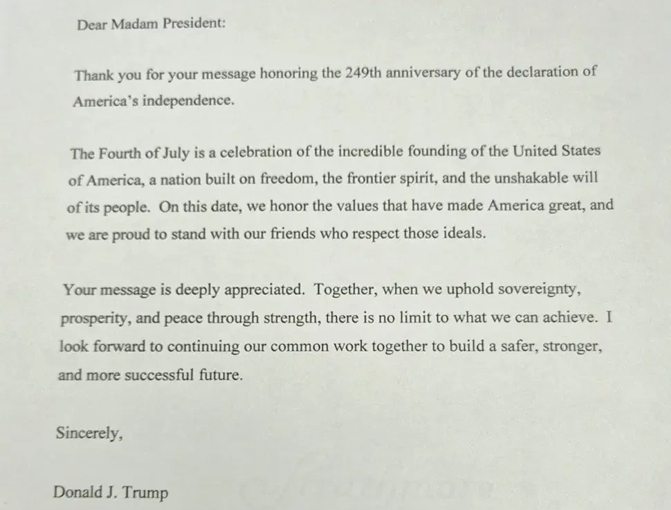 tramp zeljka pismo odgovor1