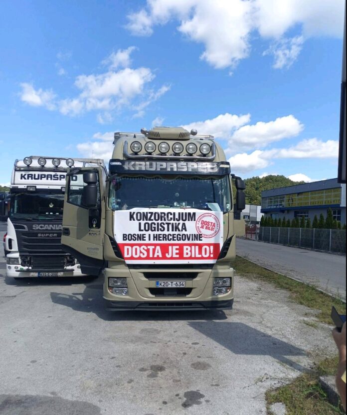 kamioni protest
