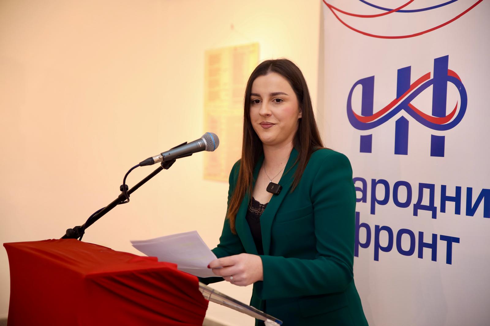 gordana savic mladi narodni front nf bijeljina