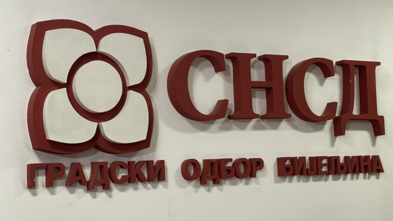Klub odbornika SNSD Bijeljina najavio obraćanje javnosti sutra uoči sjednice Skupštine Grada