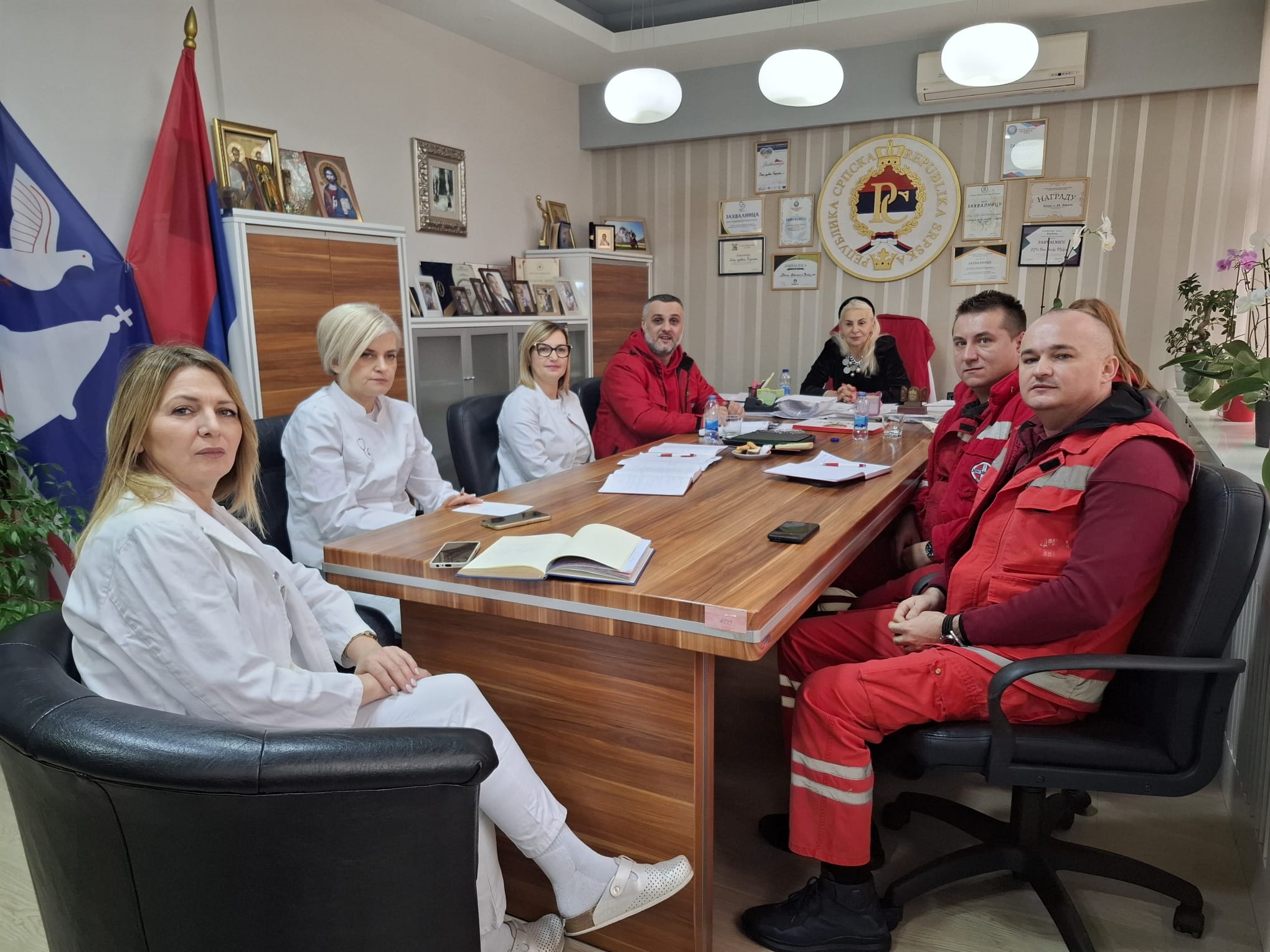 Crveni krst Bijeljina: Održan radni sastanak u Domu zdravlja (foto) 7 619391483 122180149136772805 6005318382804549374 n