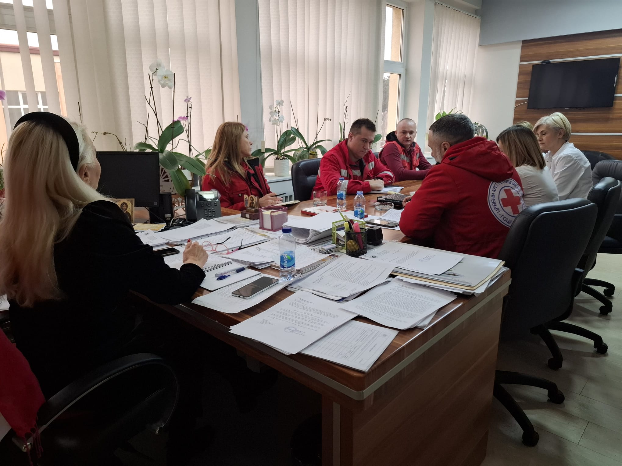 Crveni krst Bijeljina: Održan radni sastanak u Domu zdravlja (foto) 8 619599356 122180149130772805 192906320160736248 n