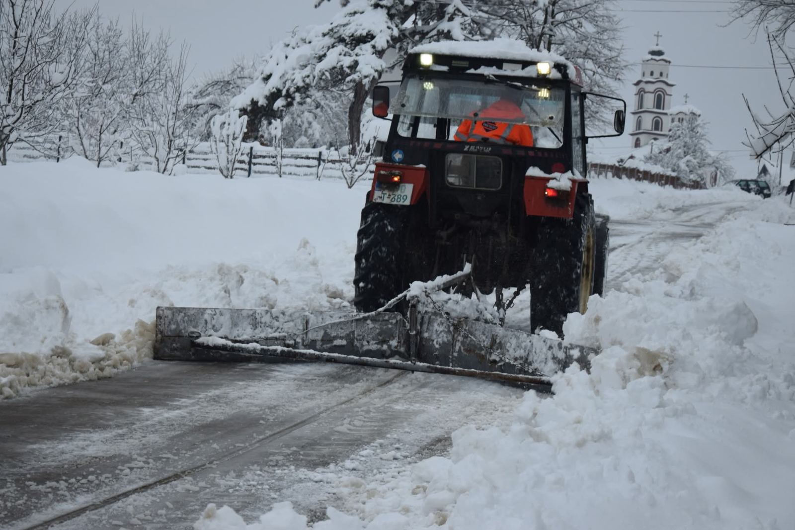 Snije lopare traktor11bb6f V