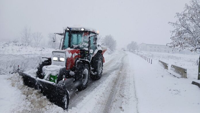zima sbijeg put ciscenje bijeljina