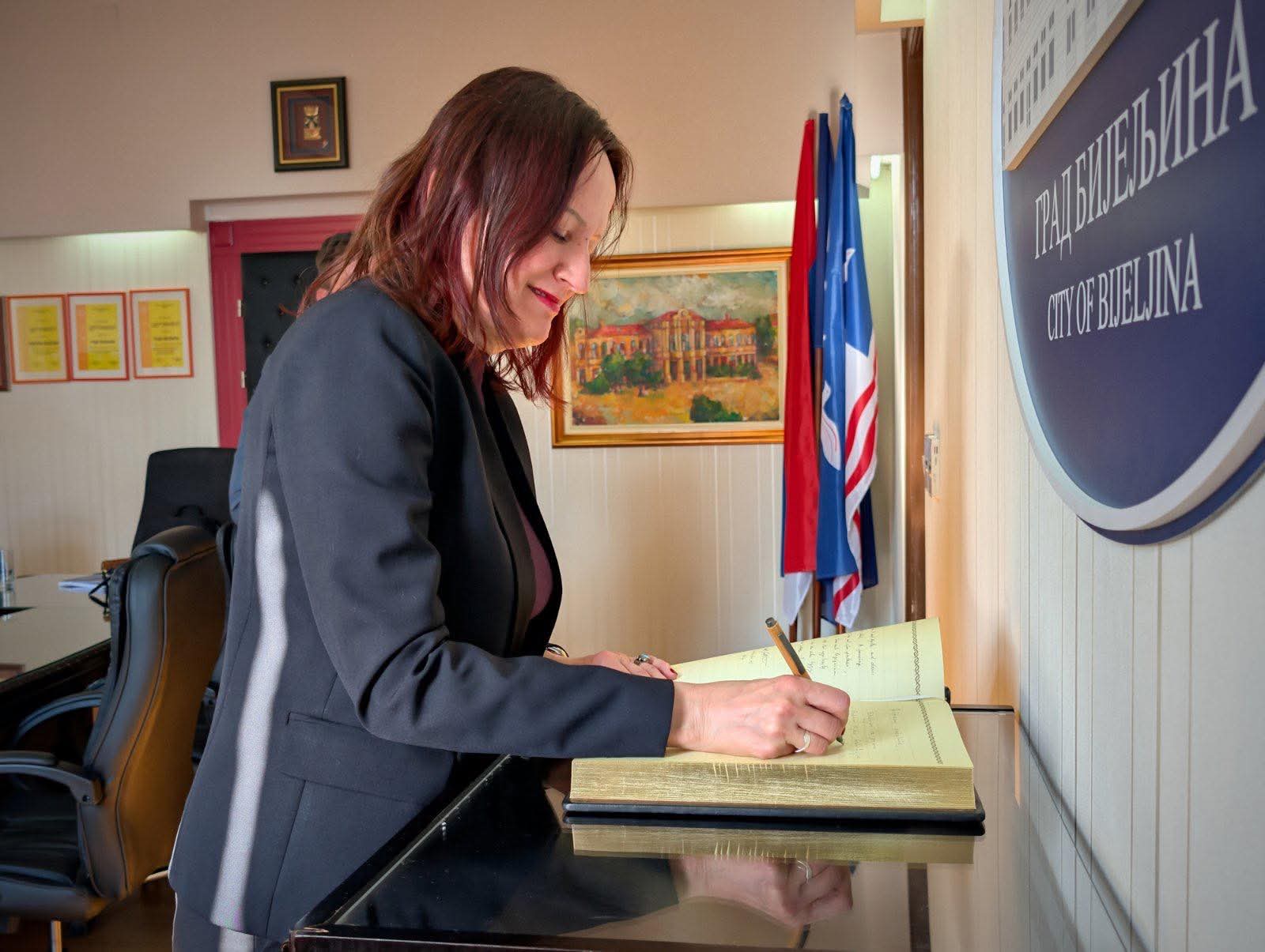 Ljubiša Petrović sa šeficom Kancelarije Savjeta Evrope u BiH: Bijeljina posvećena ljudskim pravima i evropskom putu (foto) 12 FB IMG 1771269401010