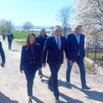 BIJELJINA: Obilazak završene dionice drinskog nasipa 2 misko minic nasip2