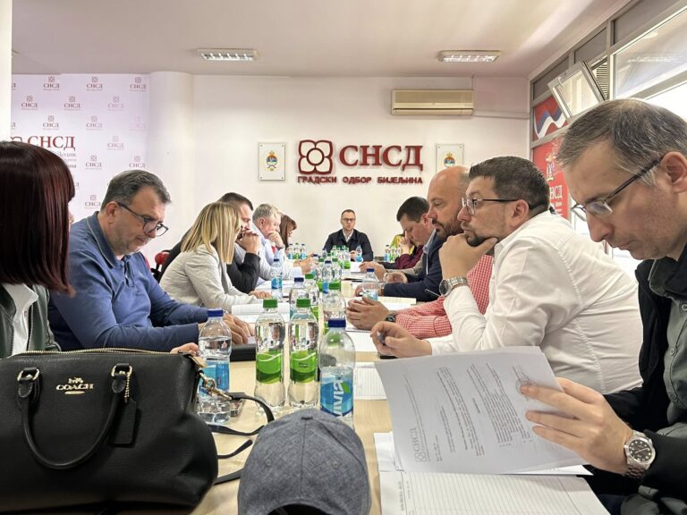 SNSD BIJELJINA, Bojan Savić: Fokus na konkretne rezultate i jaču saradnju sa građanima (foto)